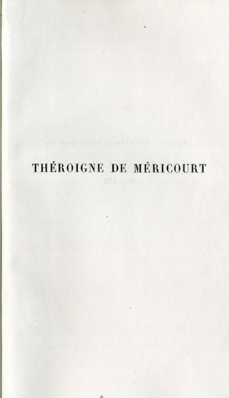 Étude historique et biographique sur Théroigne de Méricourt / par Marcellin Pellet