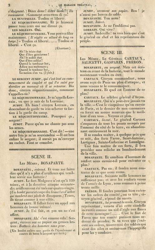 Napoléon Bonaparte, drame en six actes et en vingt-trois tableaux / par Alexandre Dumas