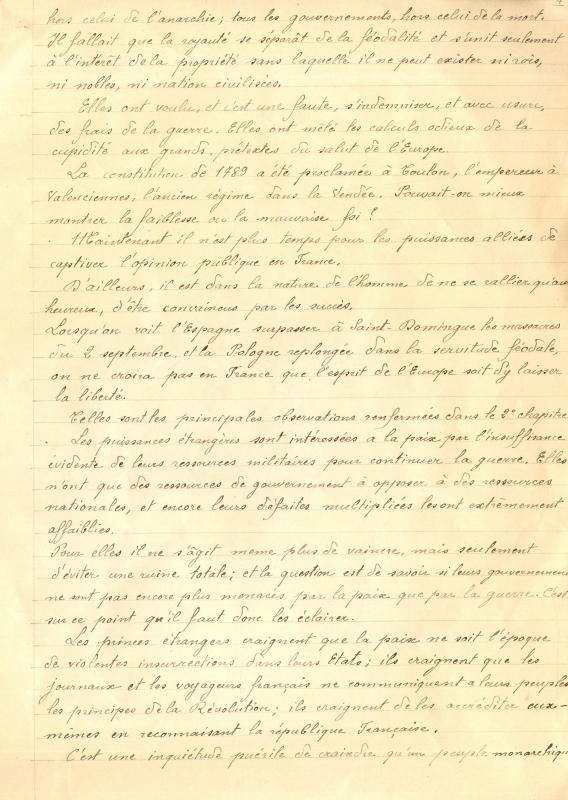 Refléxions sur la paix adressées à M. Pitt et aux Français par Madame de Staël / Roederer
